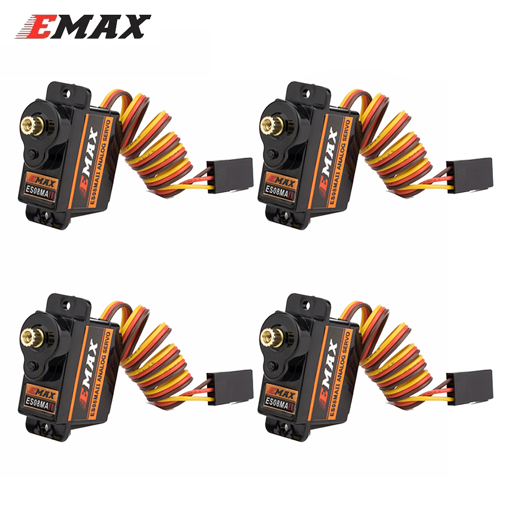 Rc Helicopter Servo - 1/2/4/8 Uds EMAX ES08MA ES08MAII 12g