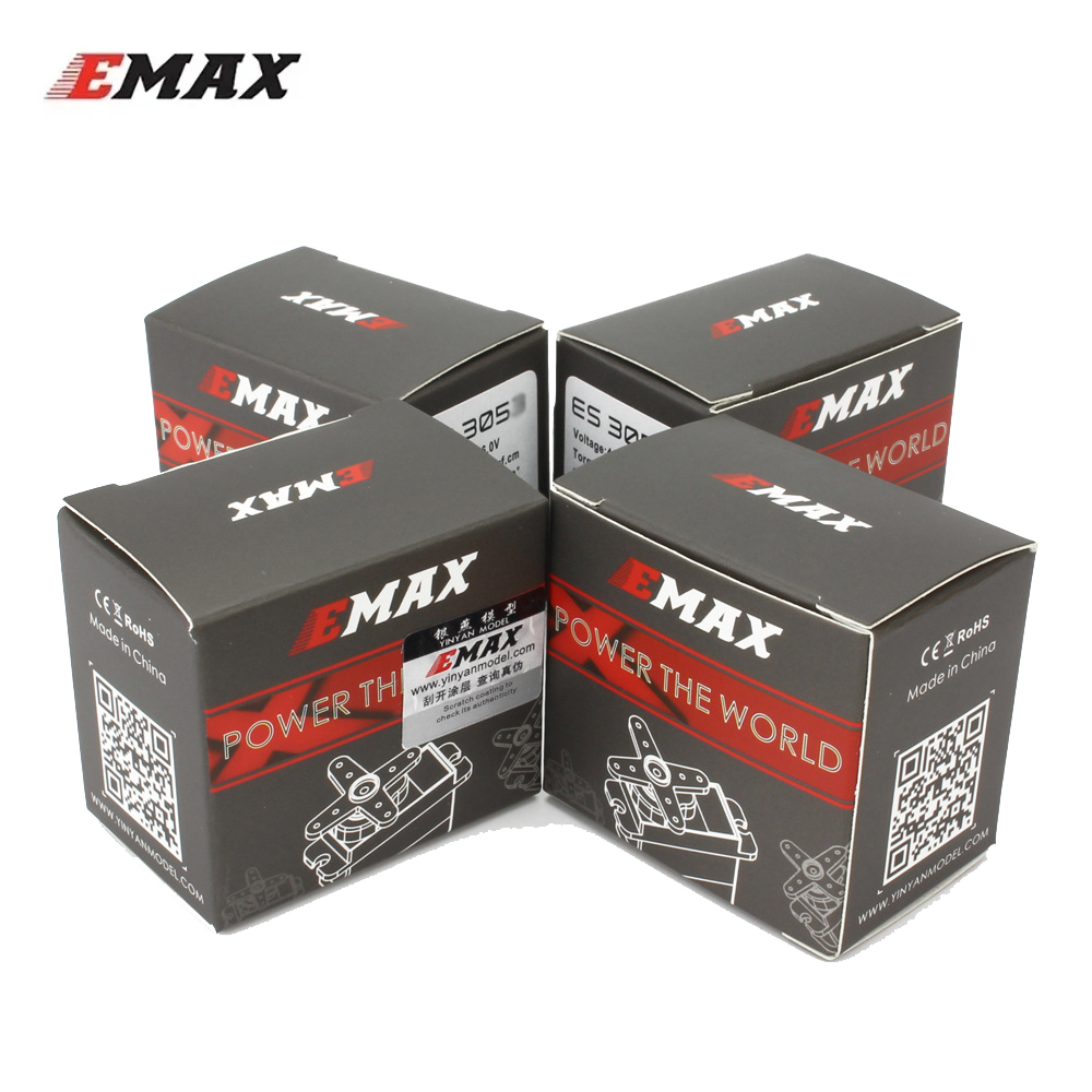 Rc Helicopter Servo - 4 piezas EMAX ES3054 ES3004 ES3001