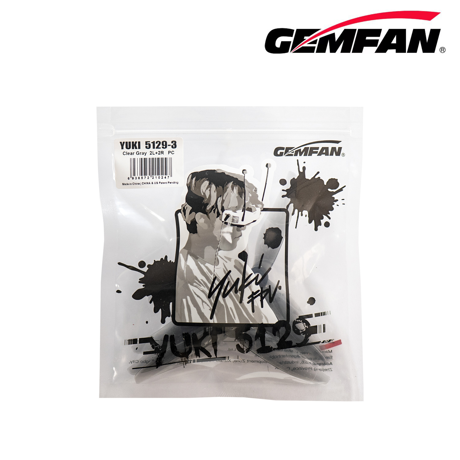 Rc Helicopter Remote Control - Gemfan 5129 5 pulgadas 3 hojas/accesorios