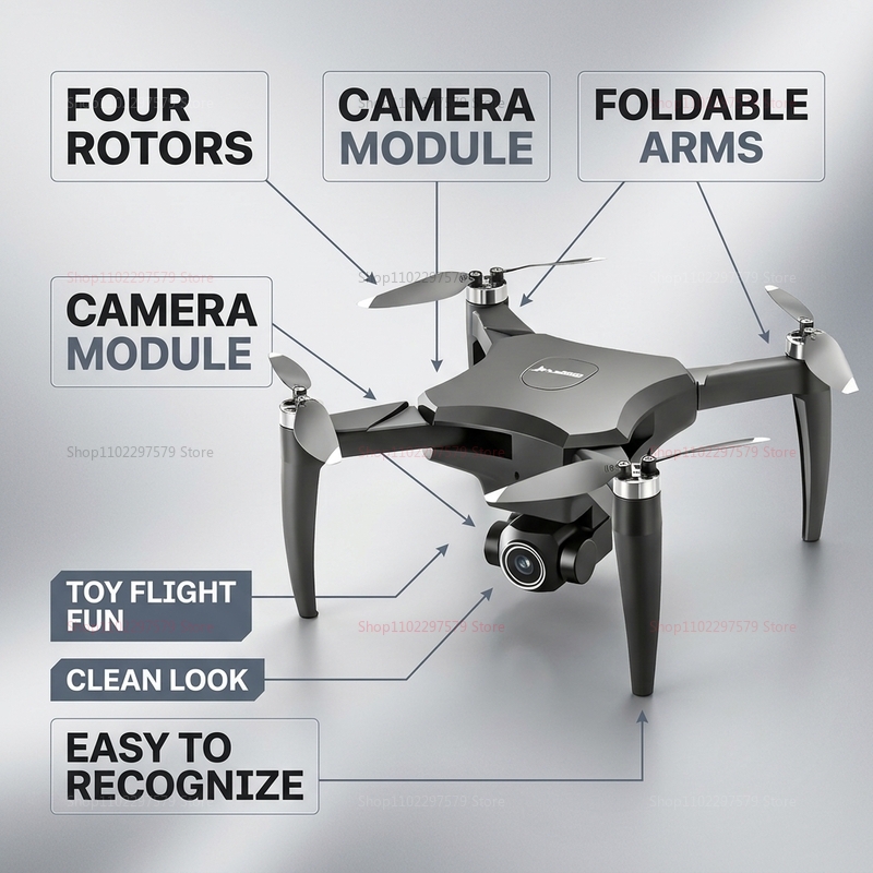 Mini Dron YL01 con Cámara 8K P - Rc Helicopter Large reseña y precio